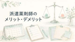 派遣薬剤師のメリット・デメリット｜時給だけで決める前の確認点